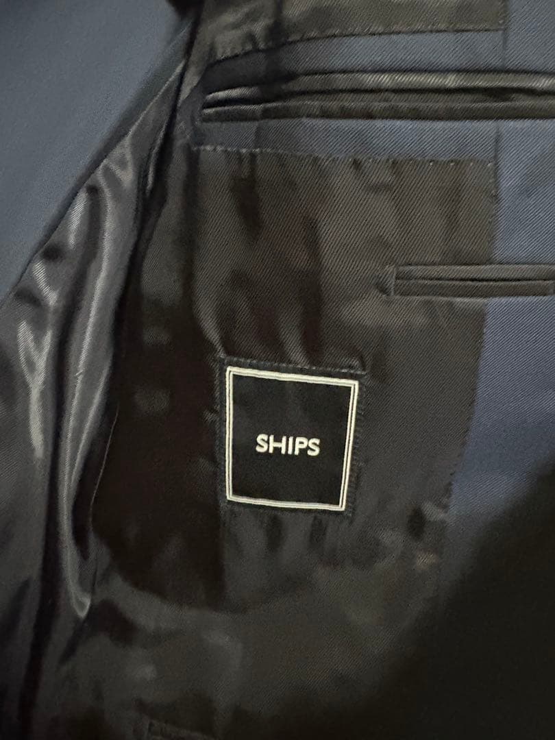 SHIPS スーツ セットアップ 52 ロロピアーナ SILK AIR毛×シルク