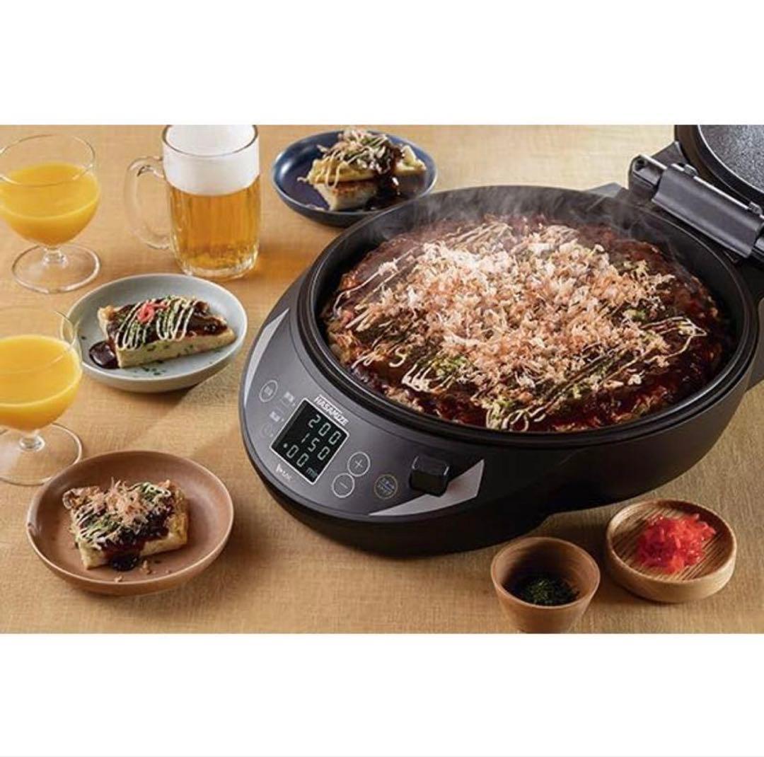 【新品未使用】両面焼きホットプレート HASAMIZE TK-H315K