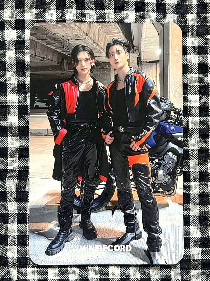 ATEEZ outlaw MINIRECORD ソンファ ヨサン トレカ