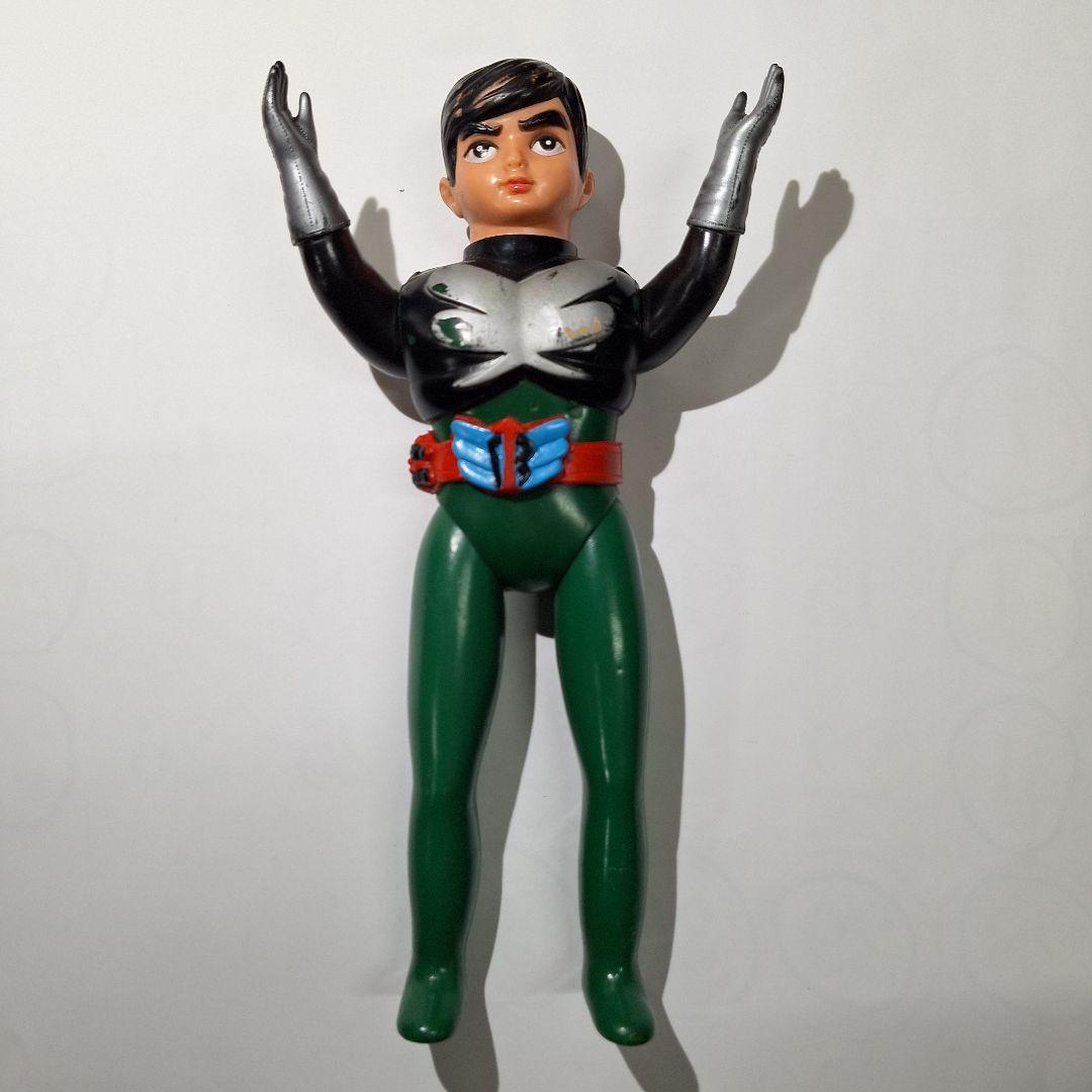 超人バロムI　ソフビ　当時物　フィギュア