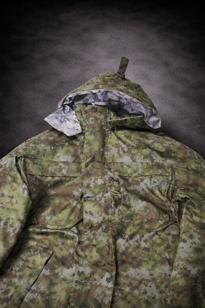 ロシア軍 実物 FSB国境警備隊 防寒ジャケット 48-3 リバーシブル