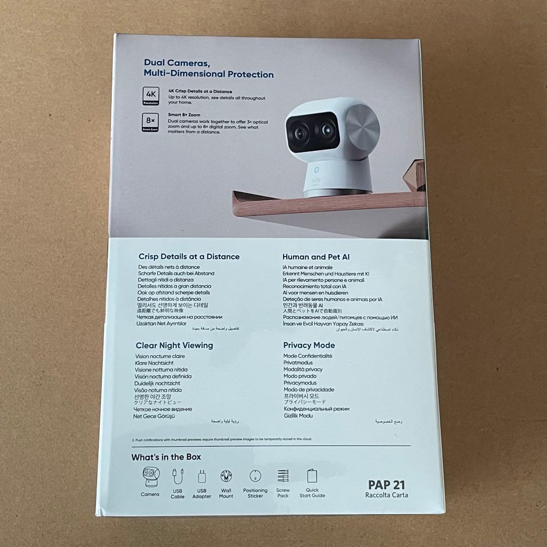 Eufy SecurityIndoor Cam S350 防犯カメラ 見守り