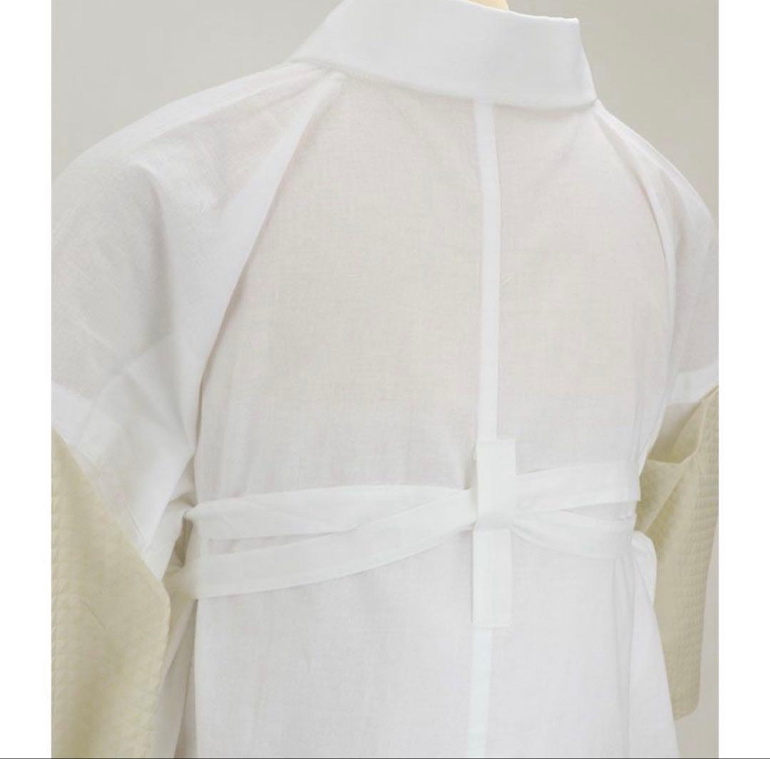 【替袖付き】衿秀 き楽っく長襦袢 袷用　Mサイズ/替袖【道長】