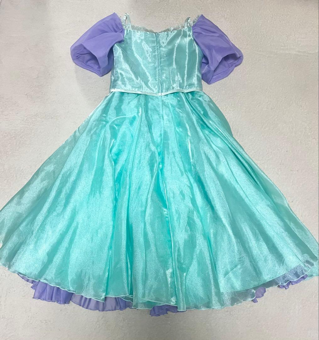 ディズニー　ビビディバビディブティック　アリエルドレス　140cm