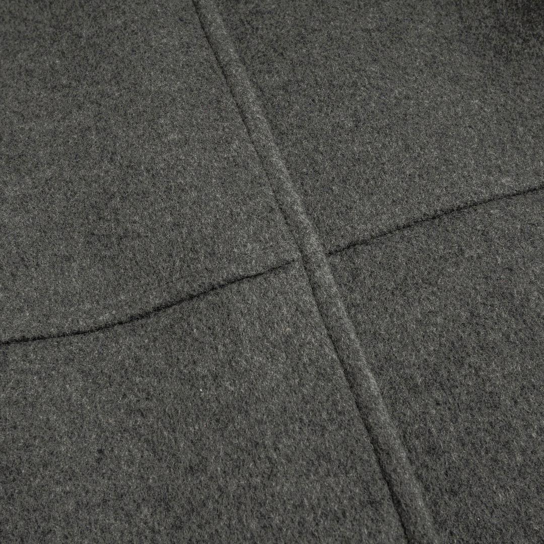 未使用 ジャーナルスタンダード スーパー140ビーバーノーカラーショートコート