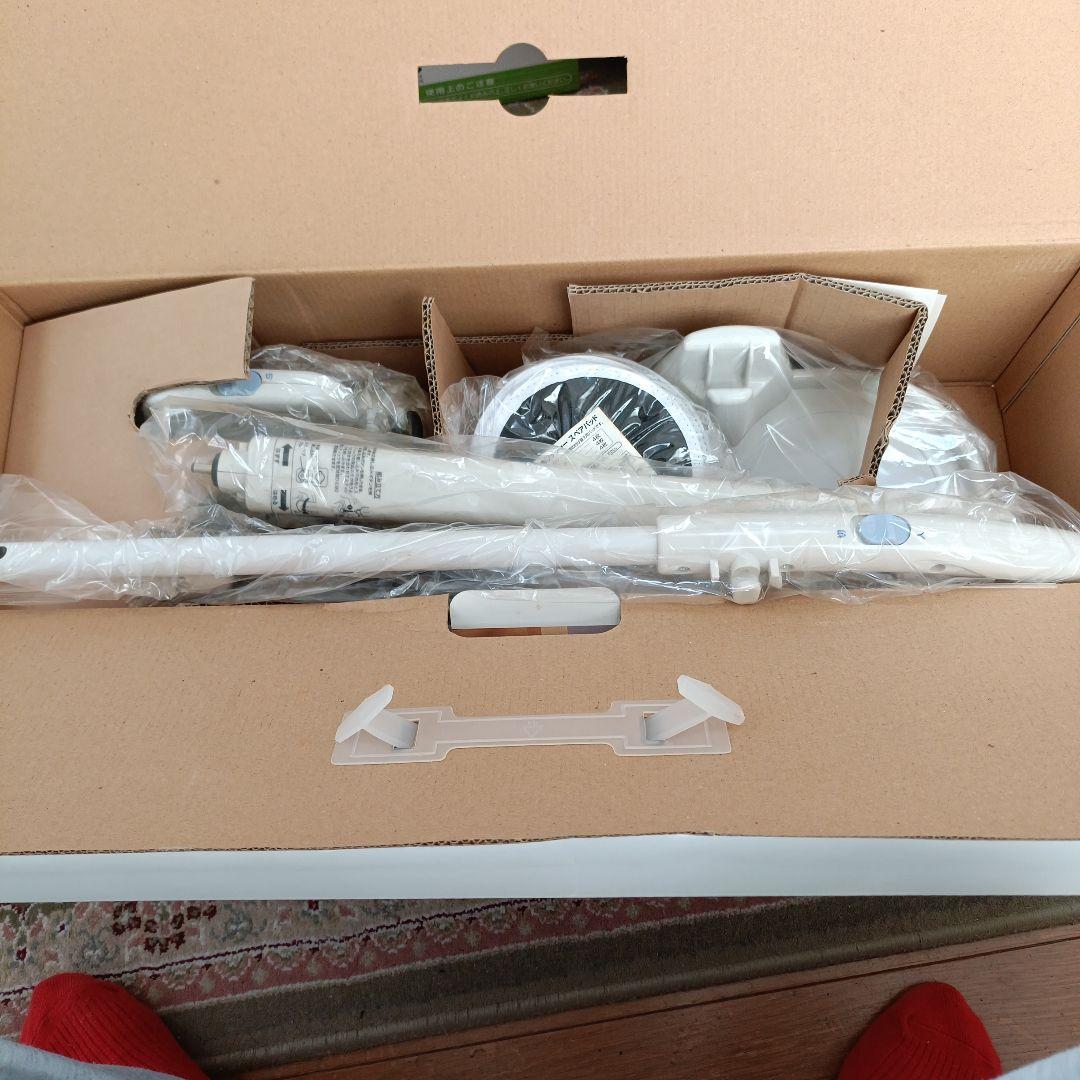 ★未使用★らくらく電動フロアポリッシャー 水拭き、から拭き、ワックスがけ