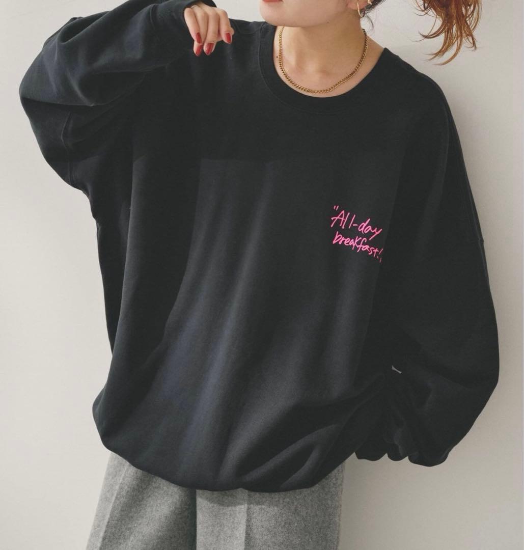 Spick&Span Higuchi*S 2wayオーバーサイズスウェット新品