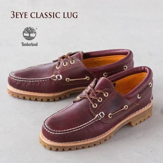 Timberland 3Eye Classic Lug バーガンディ