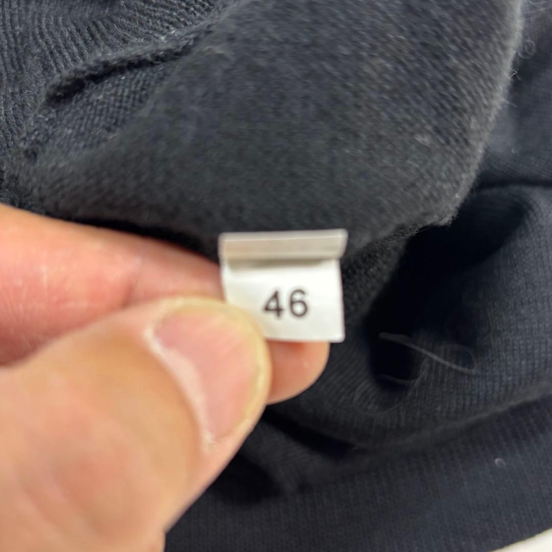 GG　グランサッソ タートルネック 長袖ニット 46サイズ ブラック