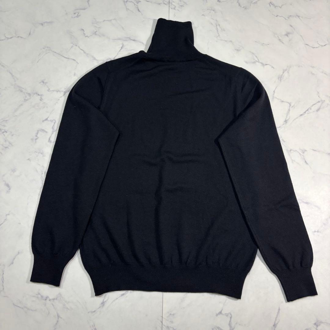 GG　グランサッソ タートルネック 長袖ニット 46サイズ ブラック