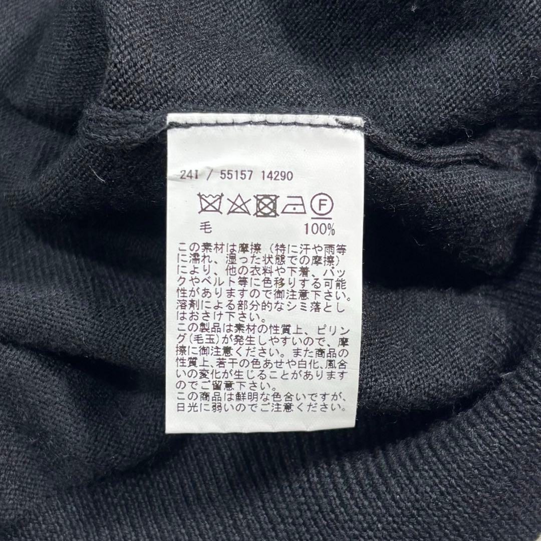 GG　グランサッソ タートルネック 長袖ニット 46サイズ ブラック