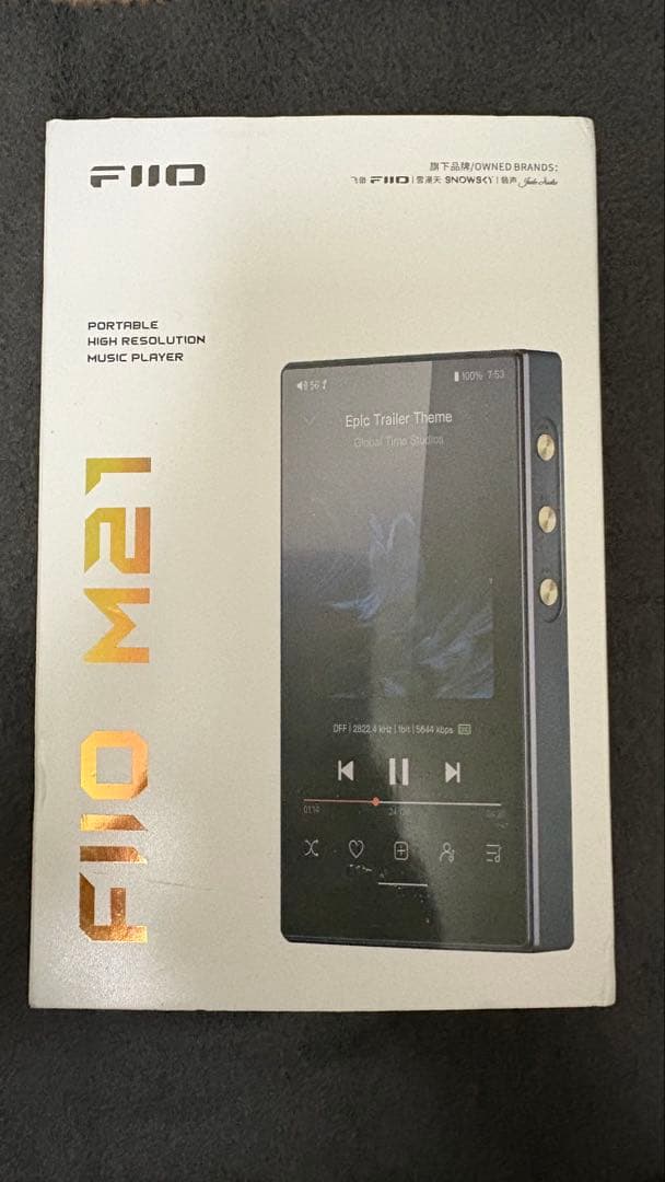 FiiO M21 ポータブルハイレゾ音楽プレーヤー