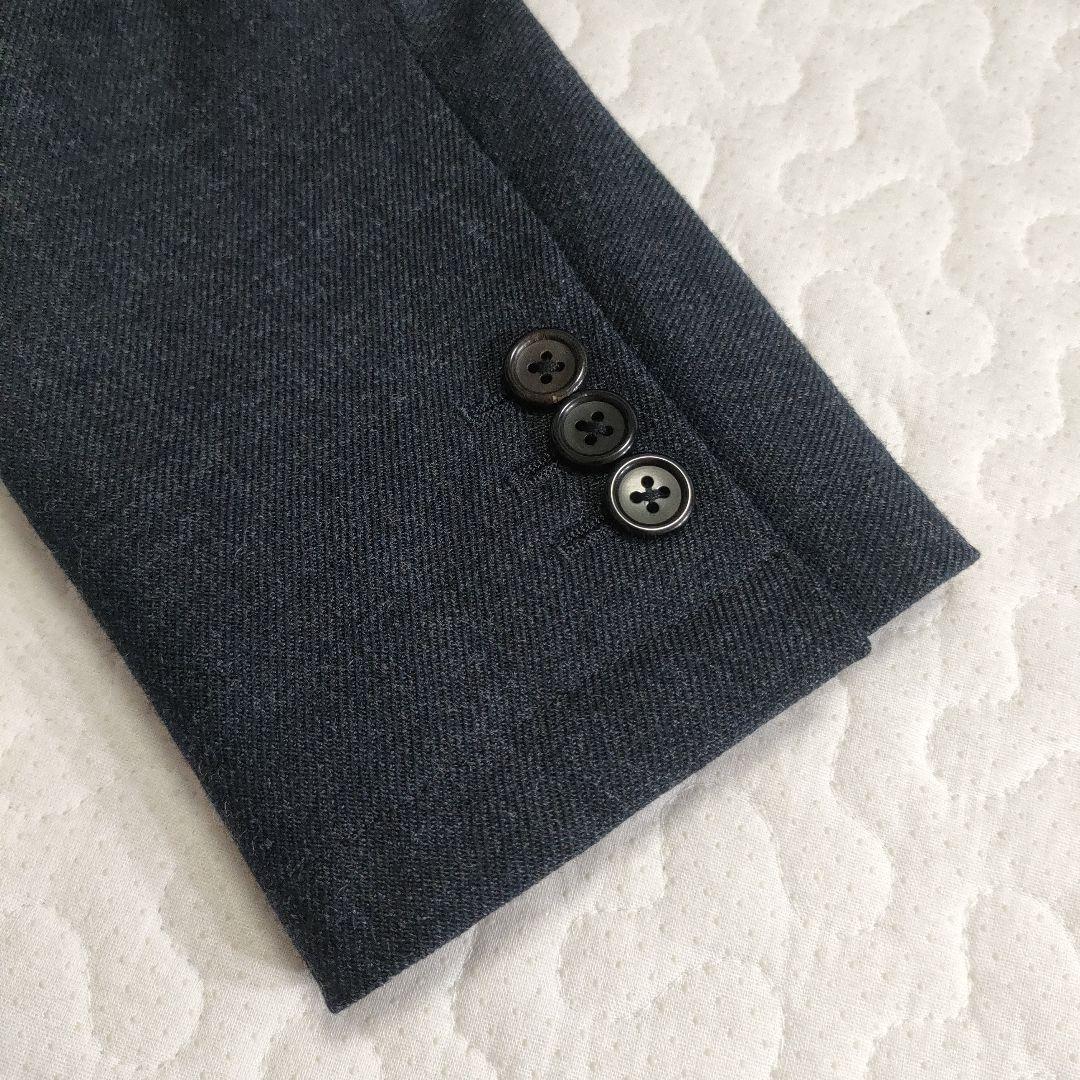 【美品】マーガレットハウエル　ウールジャケット　厚手　グレー　S