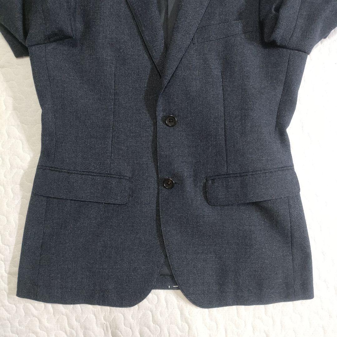 【美品】マーガレットハウエル　ウールジャケット　厚手　グレー　S