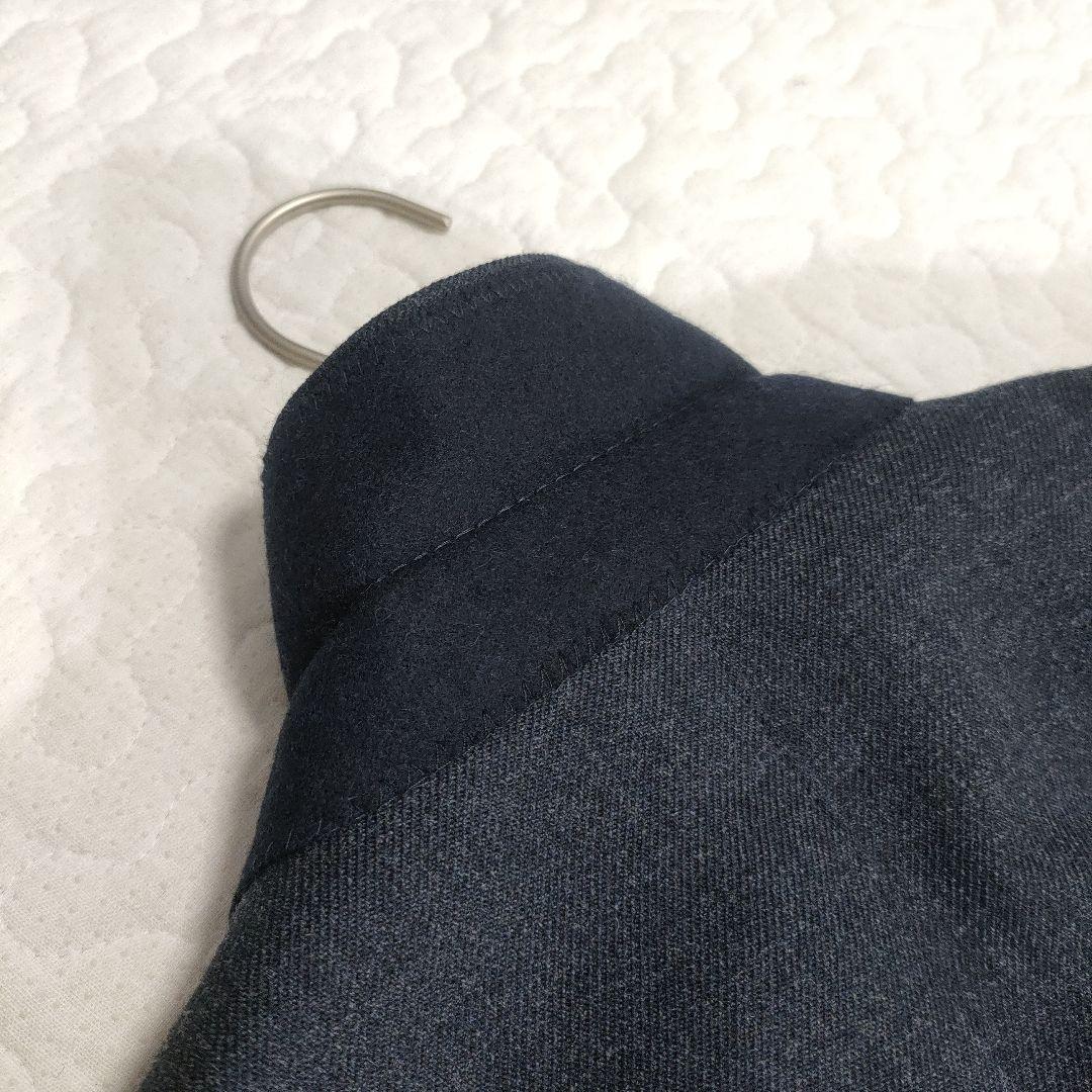 【美品】マーガレットハウエル　ウールジャケット　厚手　グレー　S