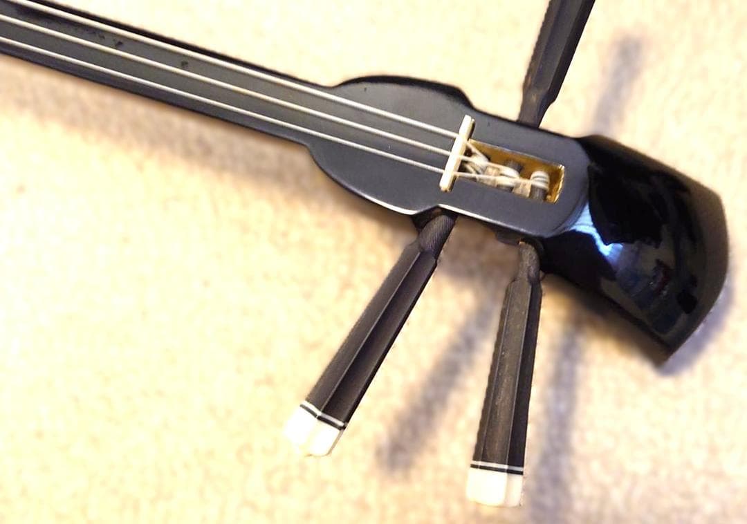 沖縄三線セット ヘビ革 本革 各種付属品つき