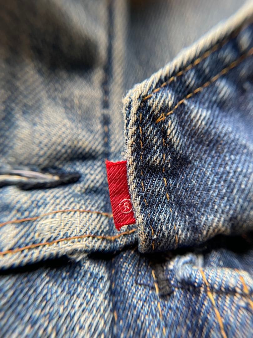 リーバイス 70505 釦裏525 ブランケット　ブランクタブ LEVI’S 4