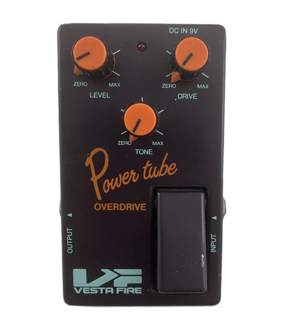 ◇希少 VESTA FIRE アンプ Power tube OVERDRIVE◇