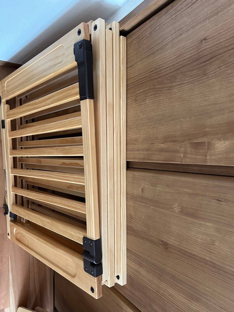 日本育児　ベビーゲート　木製パーテーション FLEX400-W （説明書付）