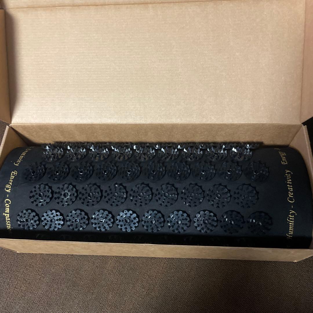 正規品シャクティマット　ピロウ　セット　ブラック