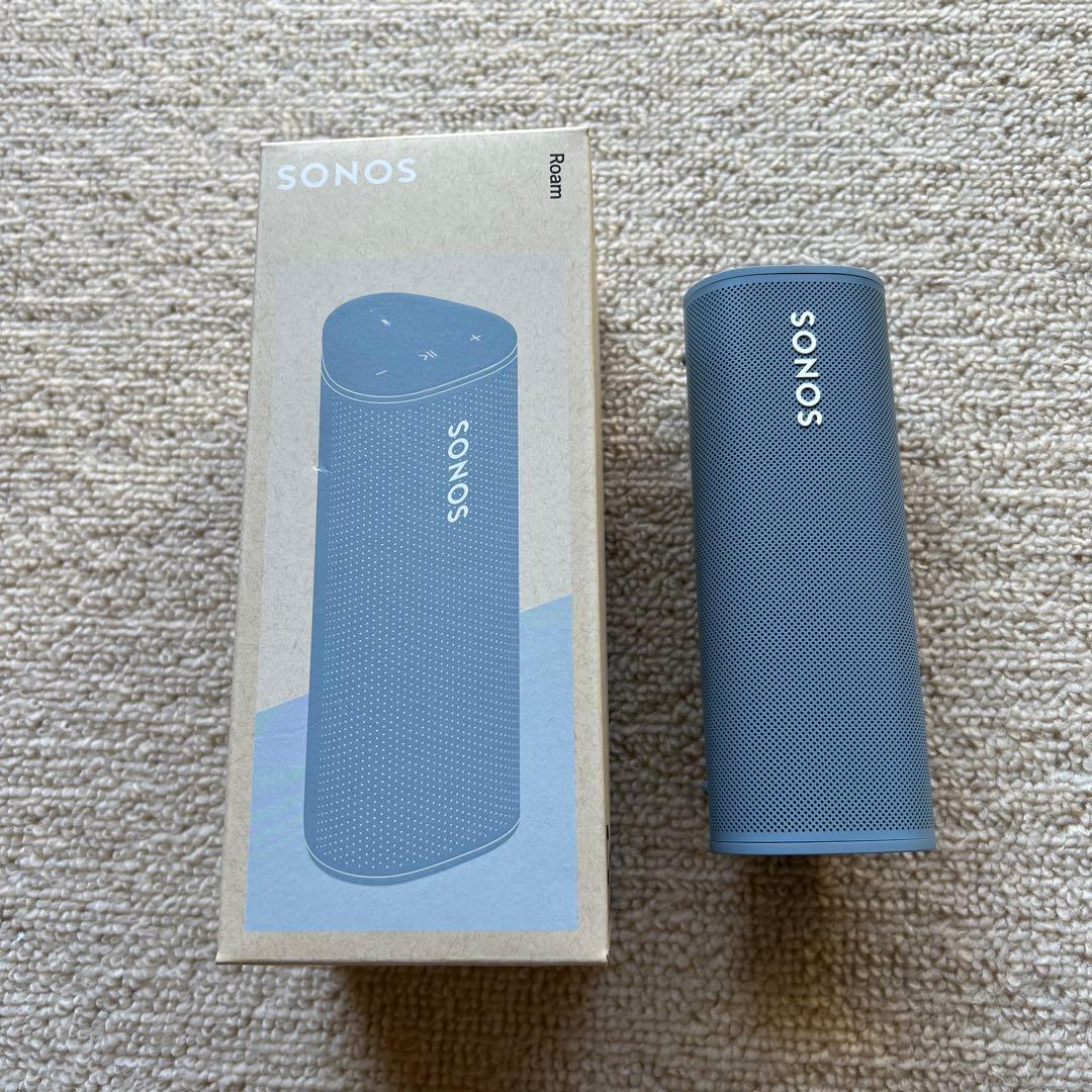 【美品】SONOS Roam ワイヤレススピーカー ウェーブ