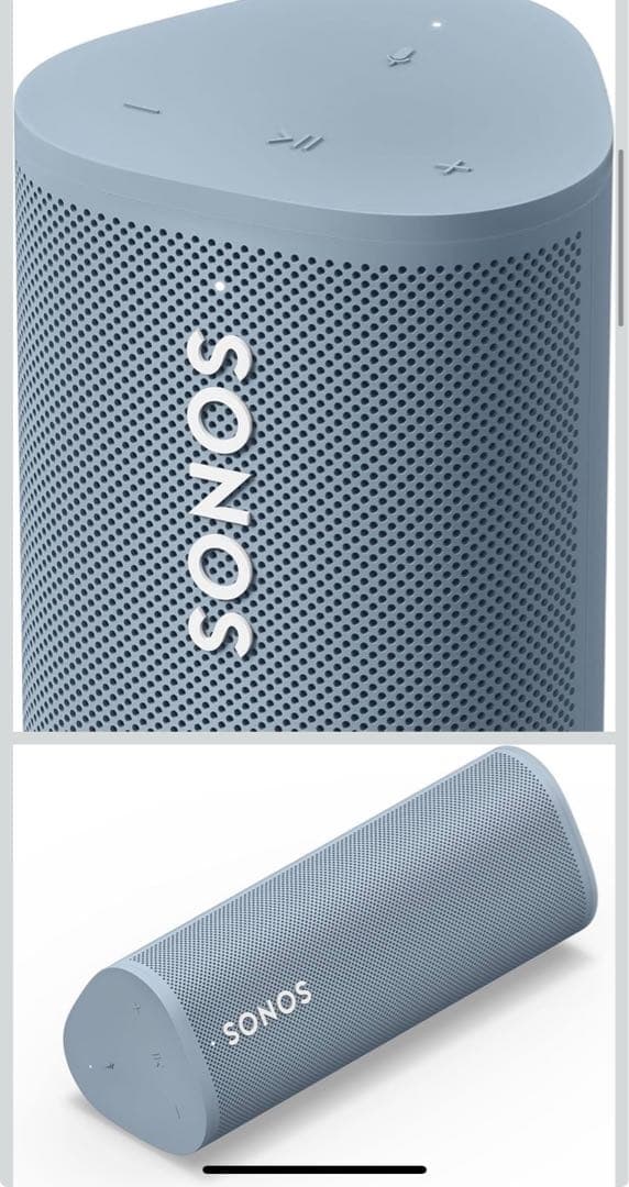 【美品】SONOS Roam ワイヤレススピーカー ウェーブ