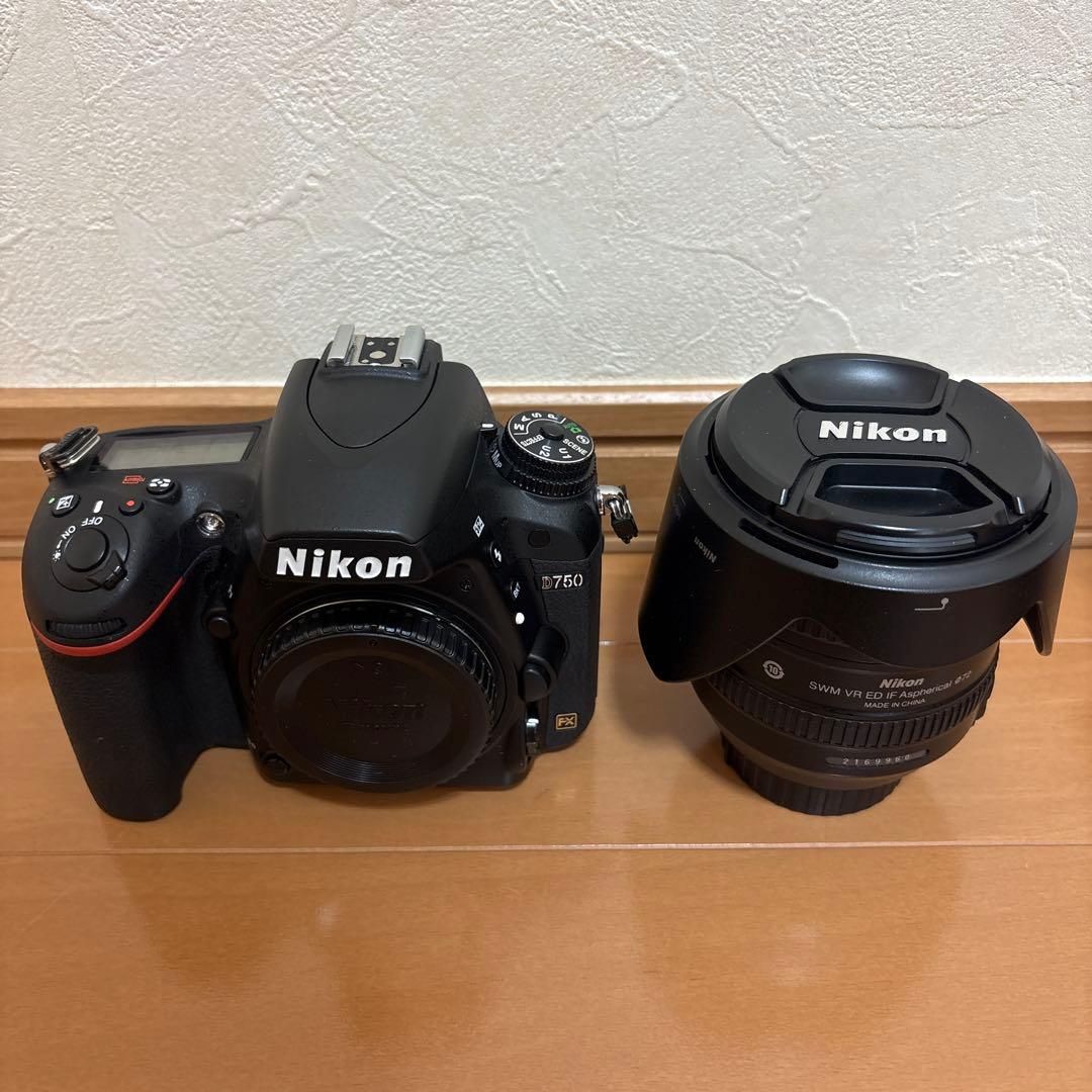 Nikon D750 デジタル一眼レフカメラとレンズセット