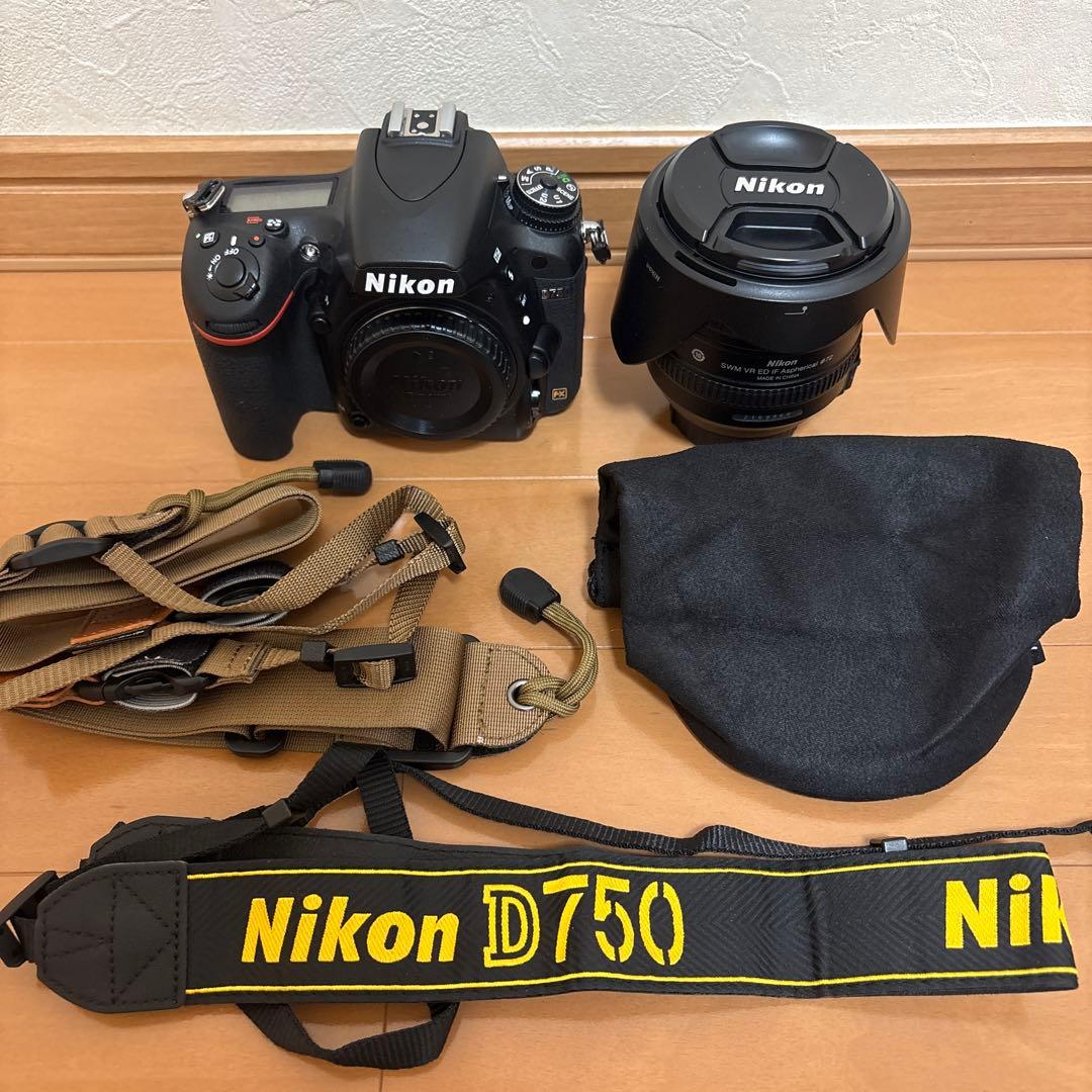 Nikon D750 デジタル一眼レフカメラとレンズセット