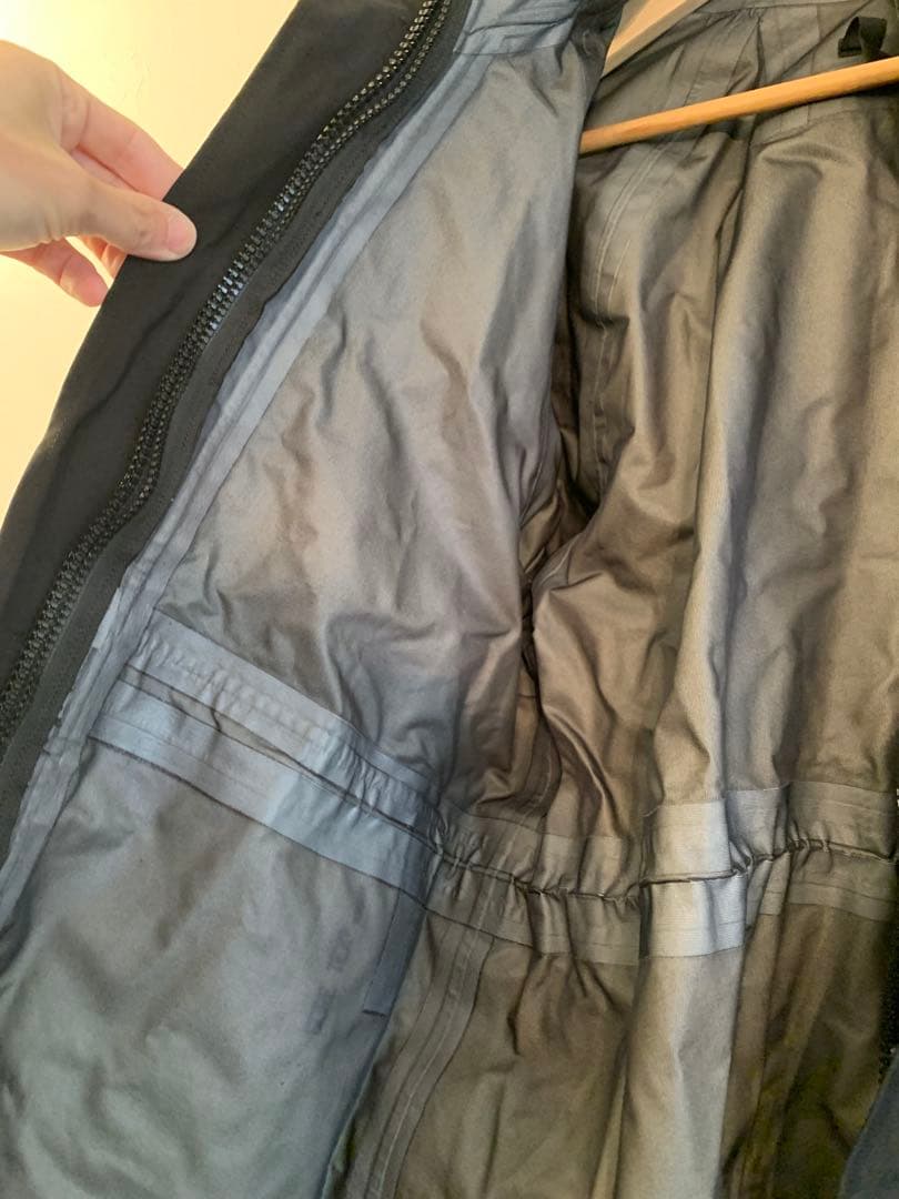 米軍放出品 ECWCS GEN2 ブラックパーカー ゴアテックス