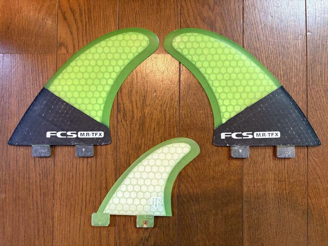 FCS MR.TFX サーフボードフィン 3枚セット ツインスタビ