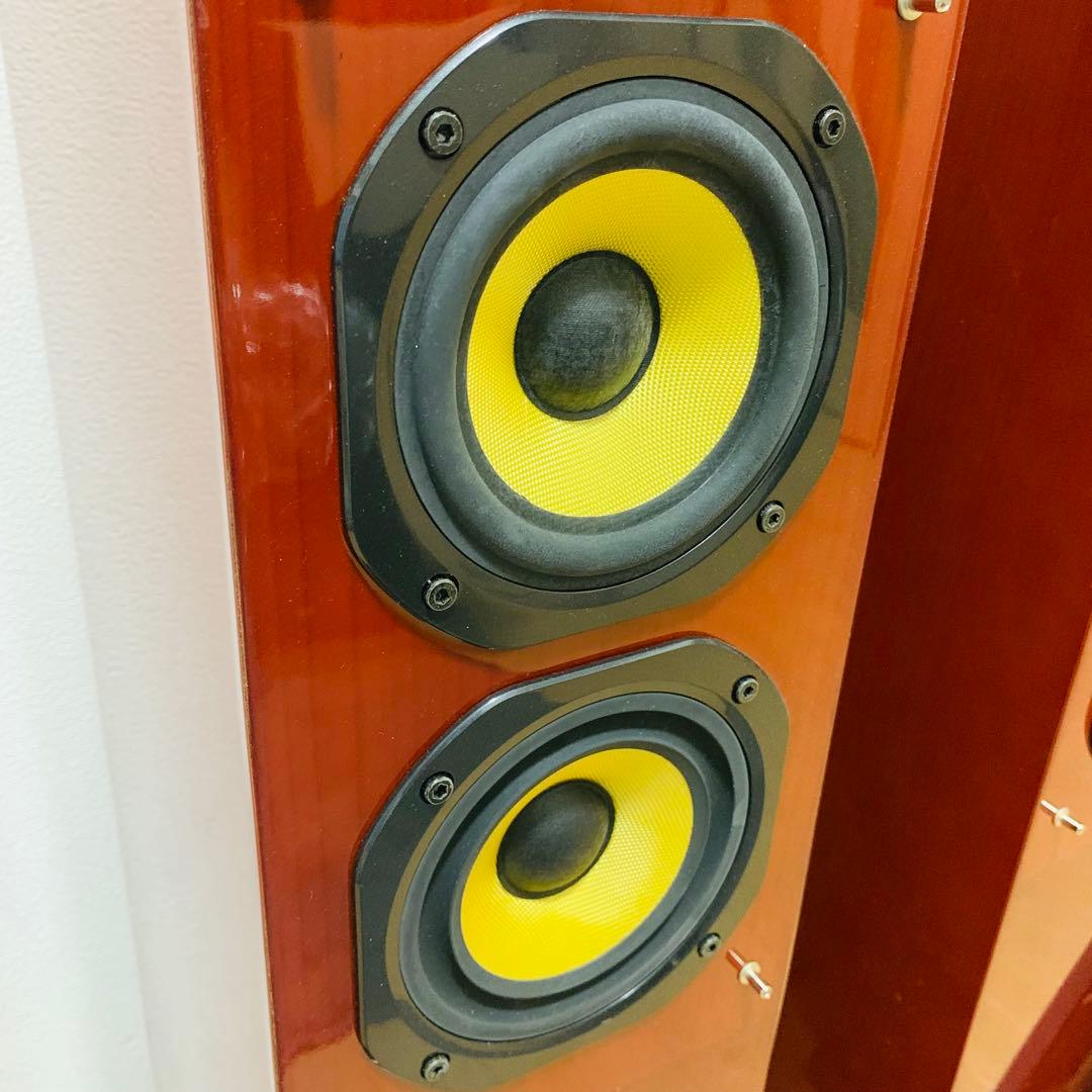 【美品】 DENON トールボーイスピーカー SC-T33XG ペア　ベース付