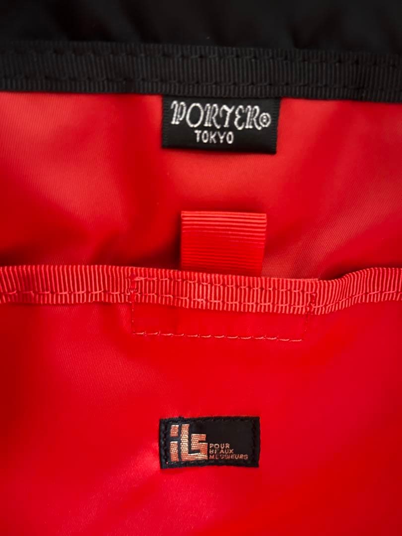 【美品】 ポーター 吉田カバンILSコラボ　ショルダーバッグ　ブラック　黒