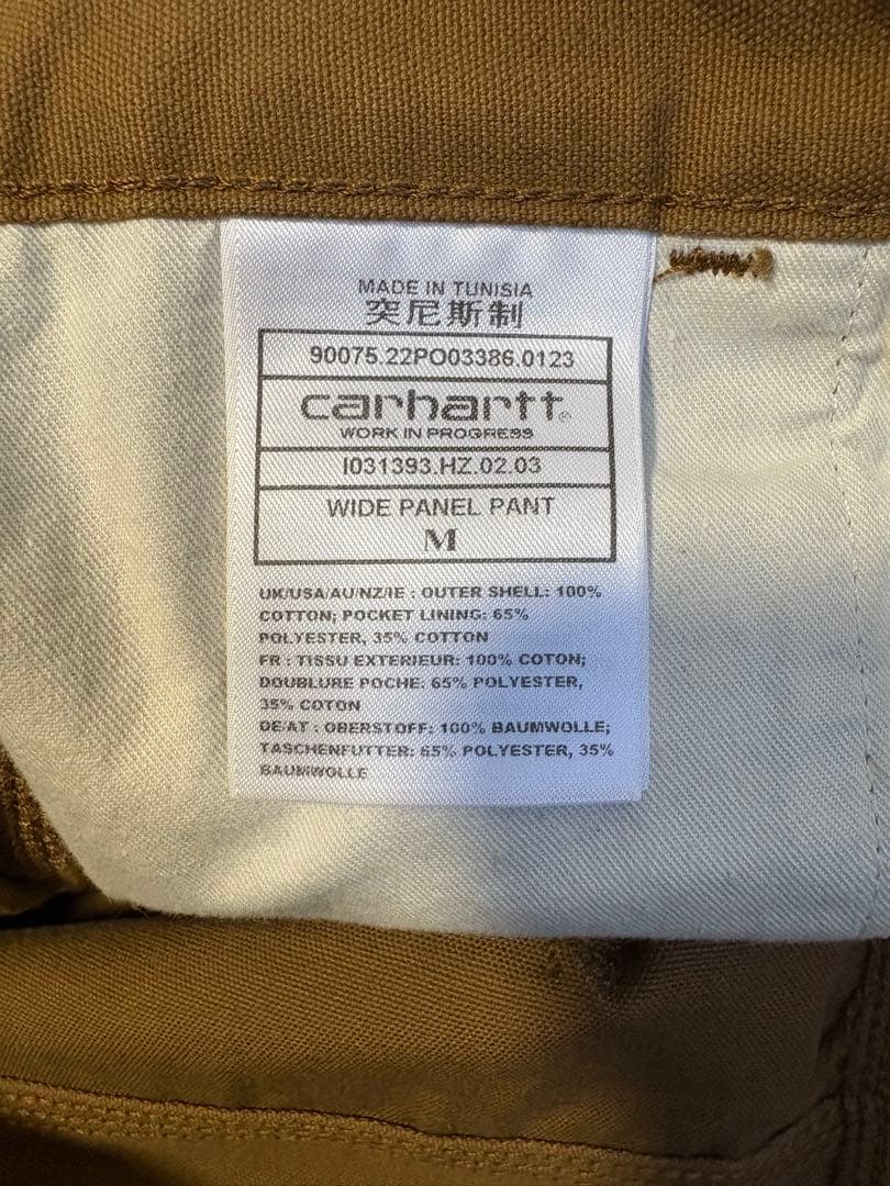 新品未使用Carhartt WIP WIDE PANEL PANTI031393
