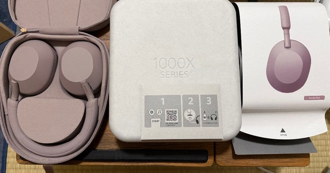 SONY WH-1000XM5 (P) ワイヤレスヘッドホン スモーキーピンク