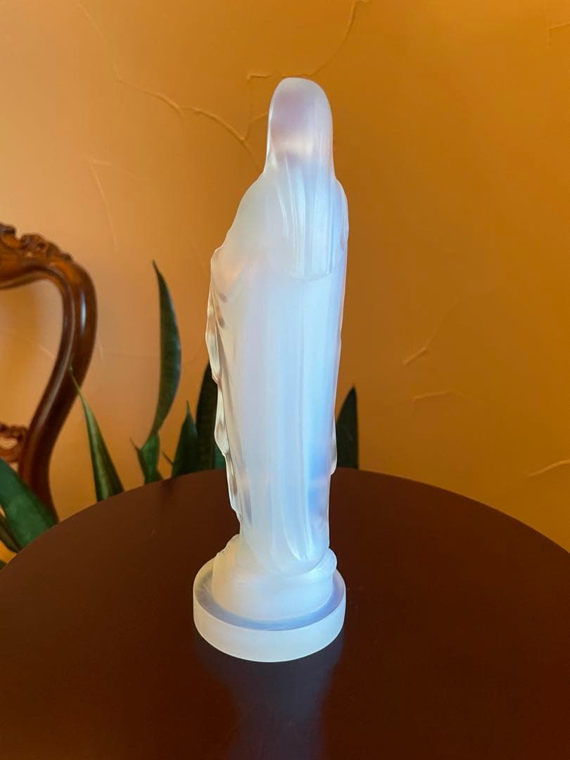 【エトラン】オパリンガラス　ルルドの聖母マリア像