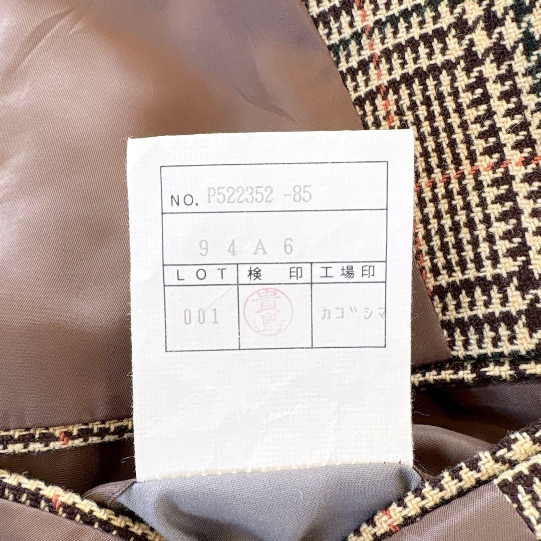 ポロ　ラルフローレン　テーラードジャケット　上着　L メンズ　美品　スーツ　千鳥