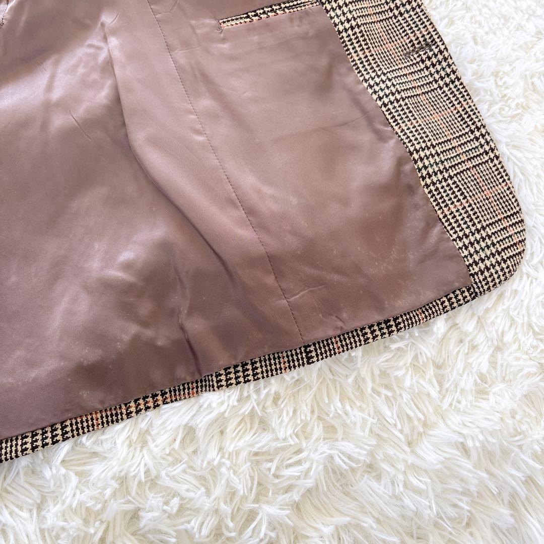 ポロ　ラルフローレン　テーラードジャケット　上着　L メンズ　美品　スーツ　千鳥