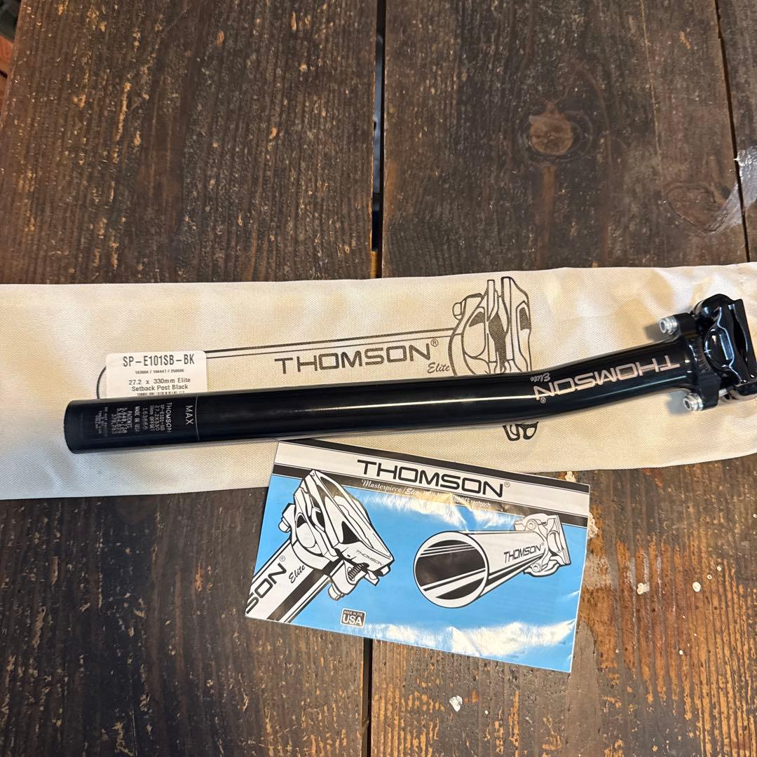 THOMSON Elite シートポスト 27.2x330mm