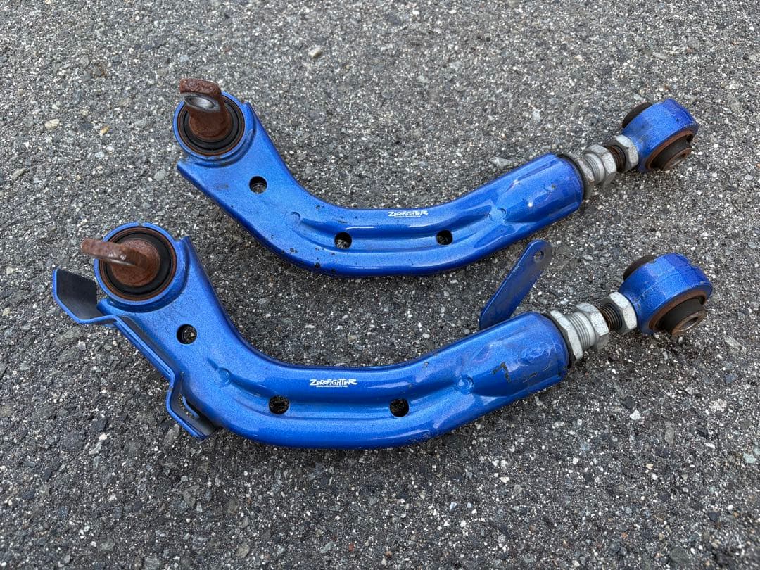 ゼロファイター リアアッパーアーム シビック fd2 fd1 ホンダ キャンバー