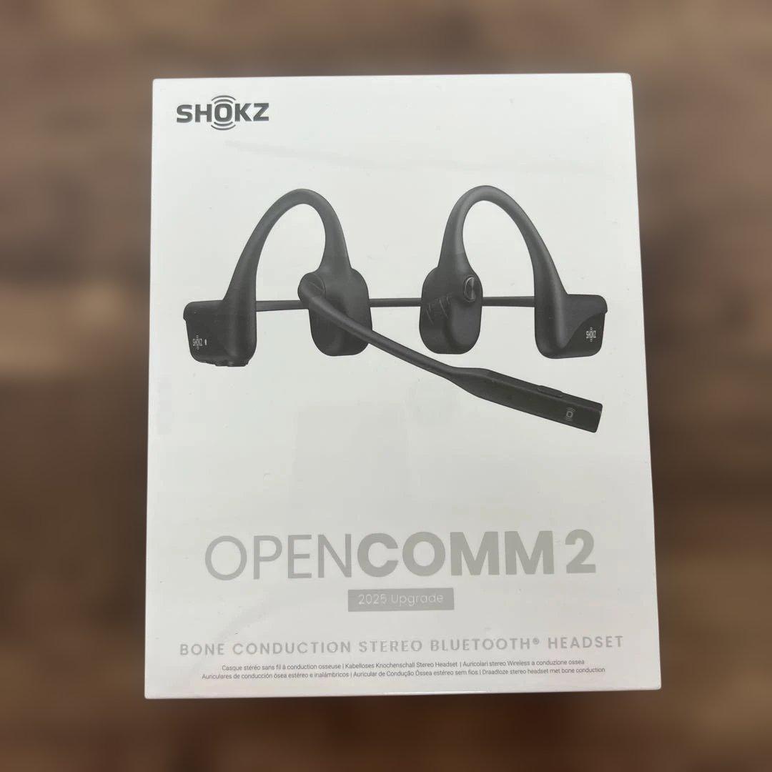 イヤホン 231273 Shokz OpenComm2 2025 Upgrade