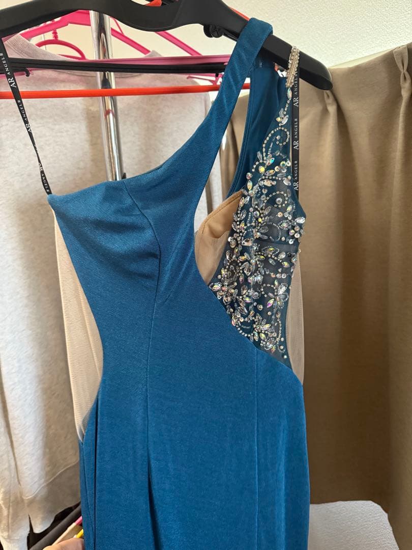 エンジェルアール　ロングドレス　AR25232-BL-S250728