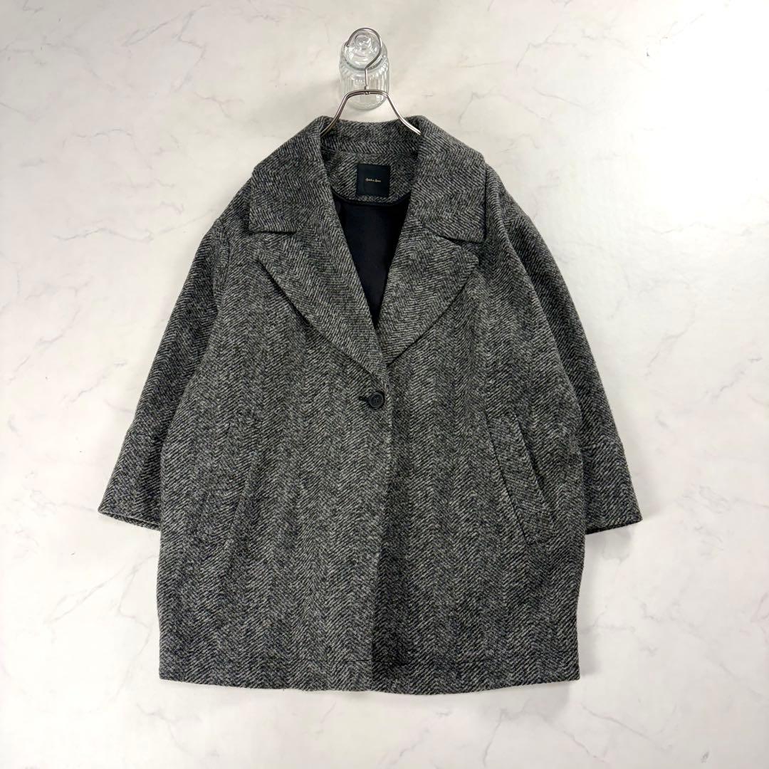 user_67db8656スピック＆スパンスライバー ヘリンボーンコート