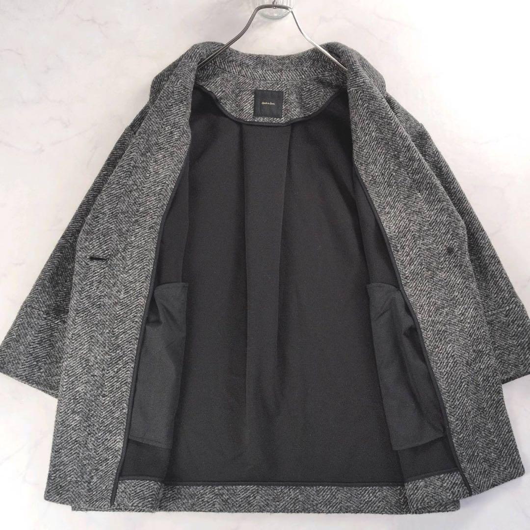 user_67db8656スピック＆スパンスライバー ヘリンボーンコート