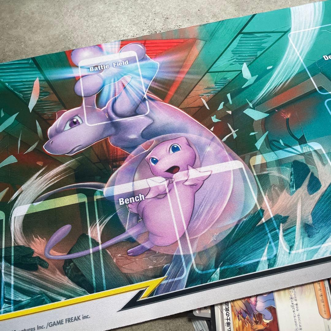 ポケカサプライ　デッキシールド　ダメカン　デッキケース　ラバープレイマットセット