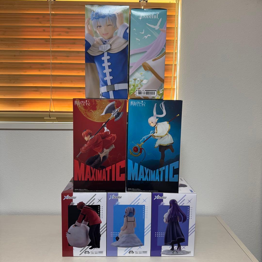 葬送のフリーレン フィギュア7体セット フリーレン プライズ 新品非開封