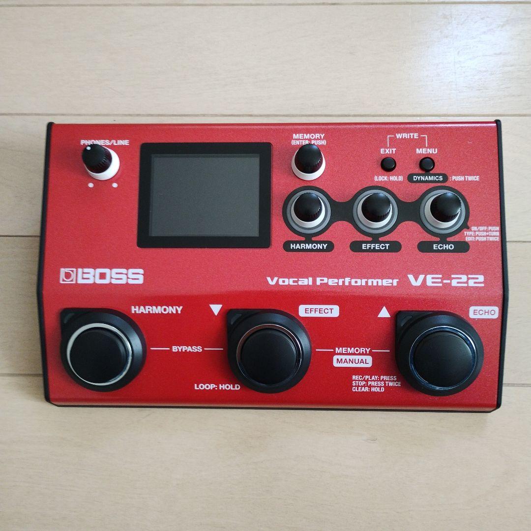 BOSS Vocal Performer VE-22　ボーカルエフェクター
