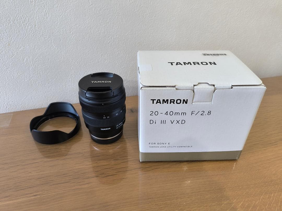 TAMRON 20-40mm F/2.8 Di III VXD（α Eマウント）