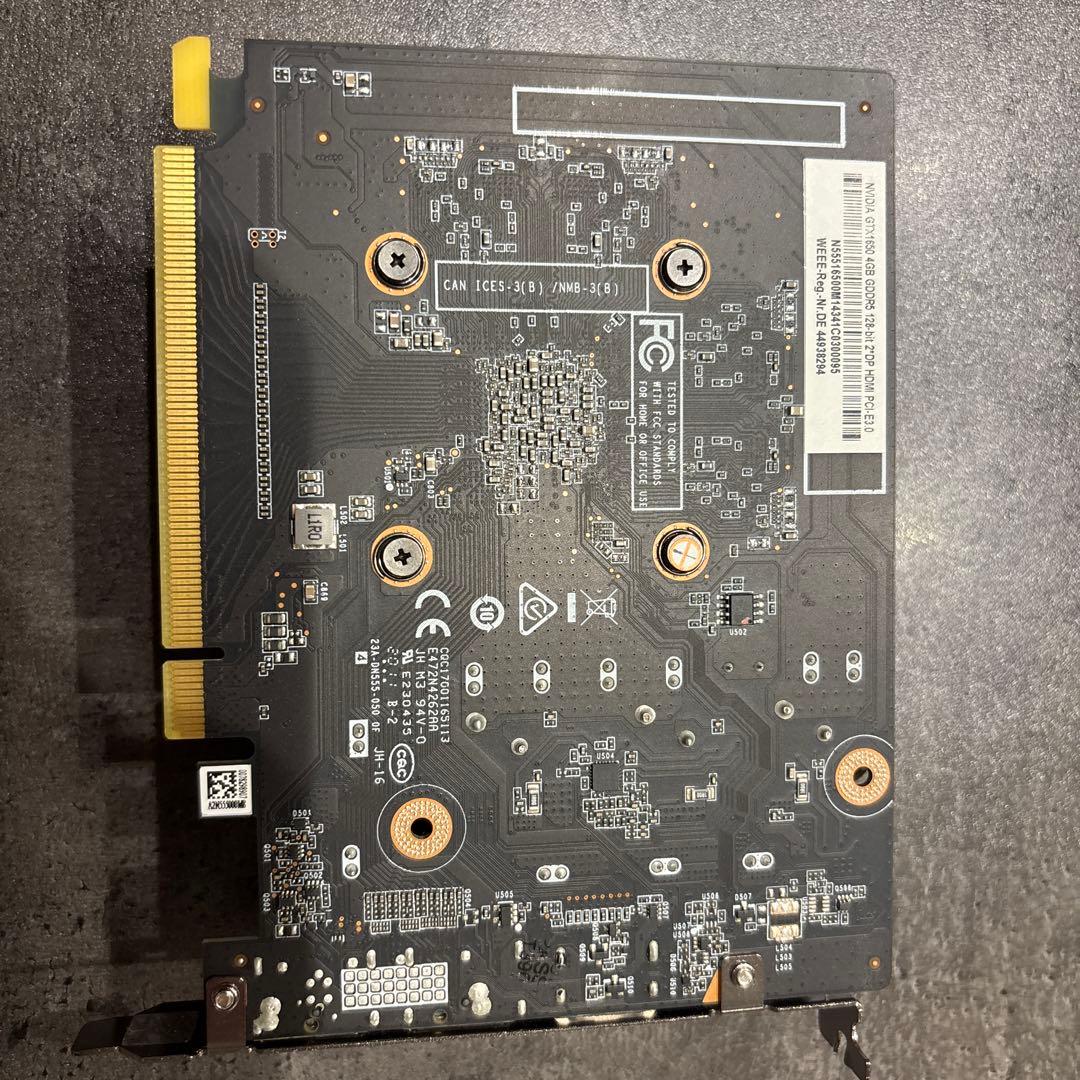 グラフィックボード・グラボ・ビデオカード Manli NVIDIA GeForce GTX1650 4GB(GDDR5)