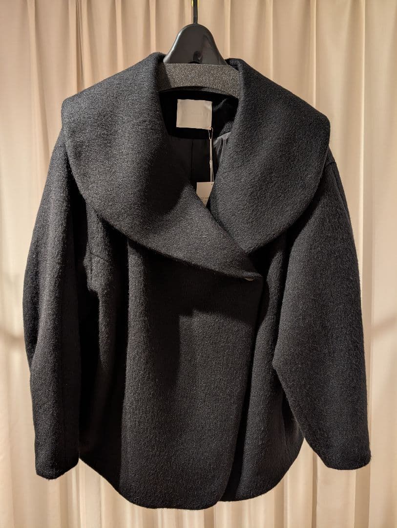 Mame Kurogouchi ショールカラーショートコート