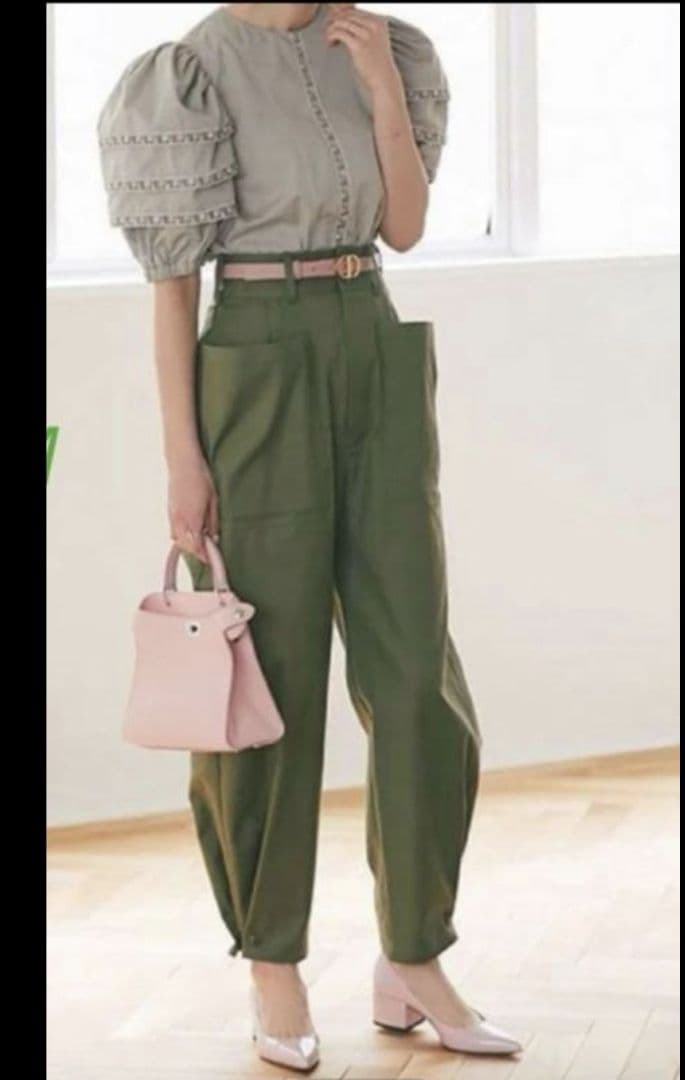 【お値下げ】セブンテンmihokawahito2WAYパラシュートパンツ　S